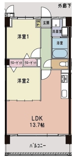 特典：仲介手数料が50％OFFです‼の間取り
