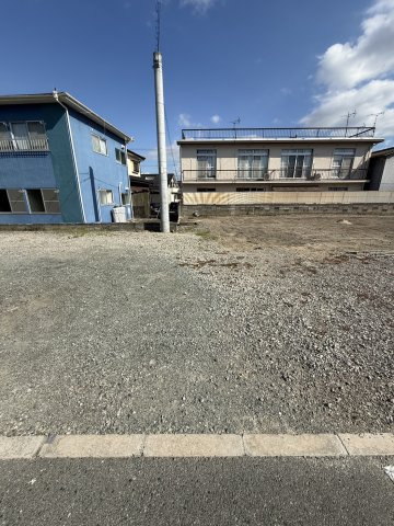 売地（国分町）の前面道路含む現地写真|土地の外観