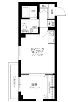 【間取り】 | ウェルスクエア蒲田ＥＡＳＴ | 間取りです。