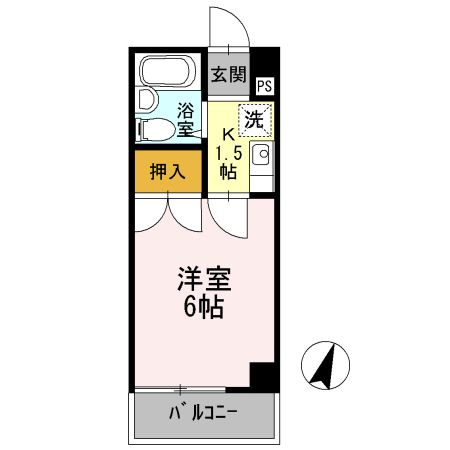 鶴寿館の間取り