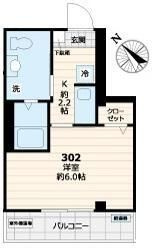 グレイスビレッヂの間取り