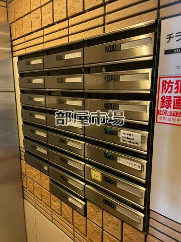サンクレイドル上野のその他共用部分|メールボックス