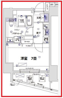 【間取り】 | ルクシェール東向島