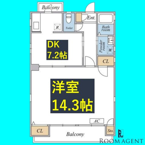 ヴィル・エステートの間取り