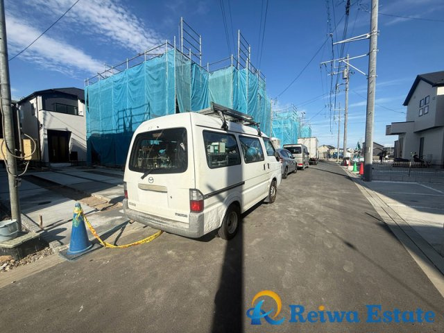新築戸建　高座郡寒川町一之宮3丁目の前面道路含む現地写真