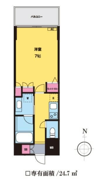 レジデンスダイキの間取り