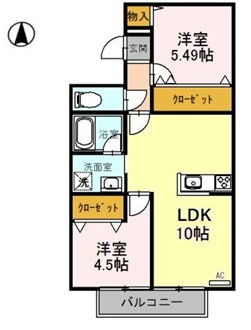 メゾン・ドゥ・パサージュの間取り