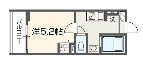 MELDIA新小岩Ⅳの間取り
