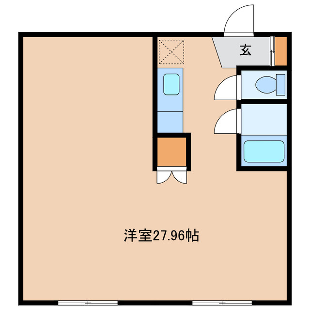コーポ稲田の間取り