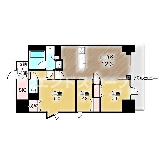 ＣＬＡＳＳＥＵＭ高崎の間取り|高崎、前橋のお部屋探しはエンドスケープまで！お客様の理想お聞かせ下さい♪
