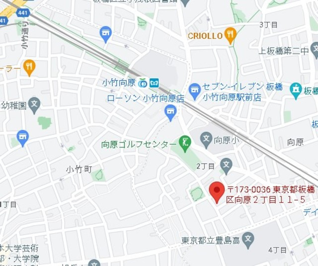 ＬｉＬｉ　Ｍｕｋａｉｈａｒａの地図