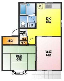 【間取り】 | ツインハイムB棟