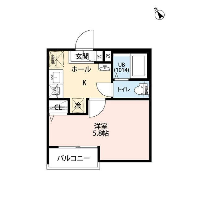 エクセラン北松戸の間取り