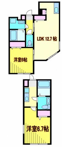 File Flats KAWAGUCHI-HONCHO(の間取り