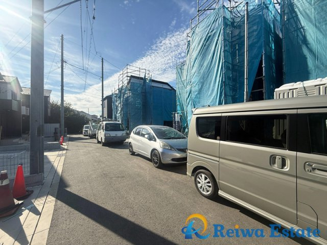 新築戸建　高座郡寒川町一之宮3丁目の前面道路含む現地写真