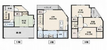 城東区東中浜7丁目　中古戸建の画像