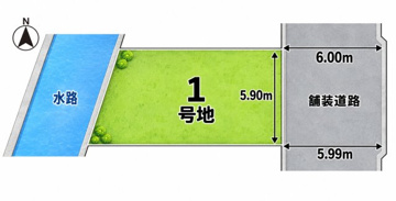 JR「立花」駅徒歩10分の好立地！前面道路約6ｍで開放感のある土地です。お好きなハウスメーカー・工務店で建築可能！スーパーや教育施設も徒歩圏内に揃い、子育て世帯にもおすすめの住環境です♪