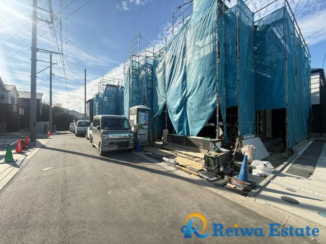 新築戸建　高座郡寒川町一之宮3丁目の前面道路含む現地写真