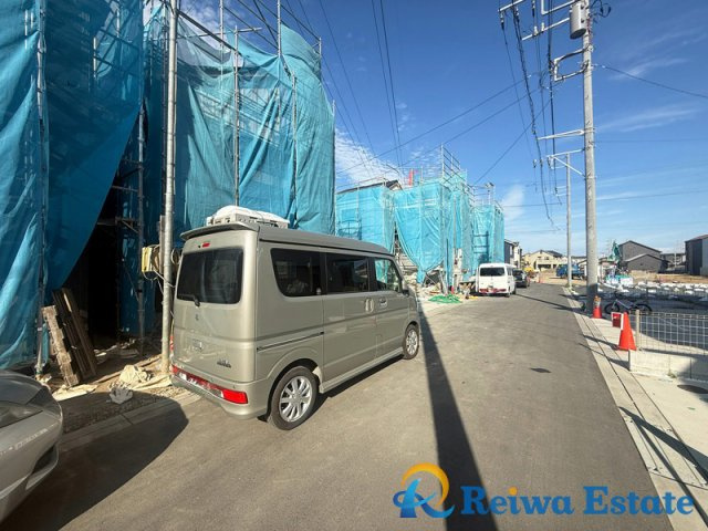 新築戸建　高座郡寒川町一之宮3丁目の前面道路含む現地写真