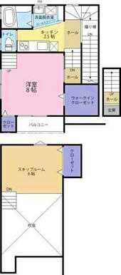 ハピネス川内の間取り