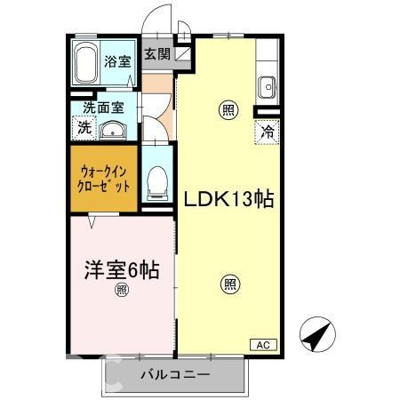 セジュール川南の間取り