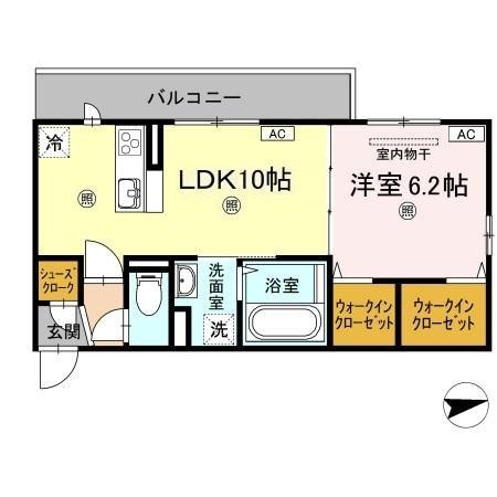 アークフルージュの間取り
