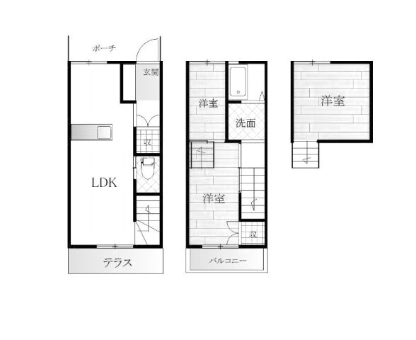 アーバンスケープ田宮の間取り