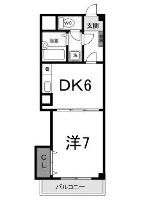 ラフォーレⅢの間取り
