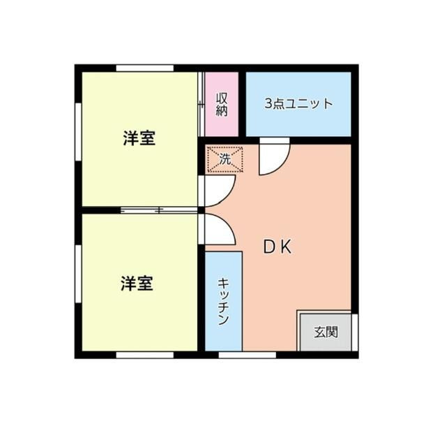 サニーハイツの間取り