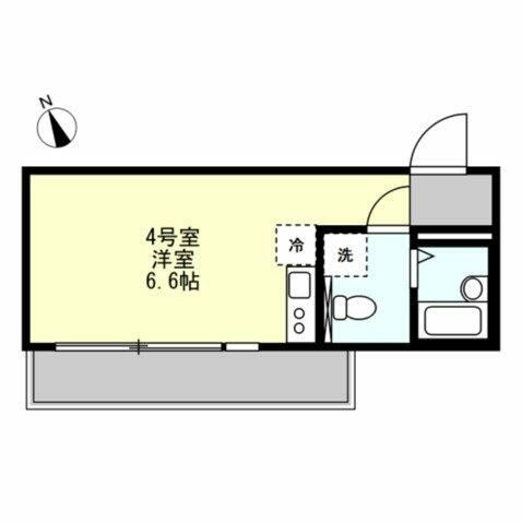 ベイルーム横浜鶴見Ⅱの間取り