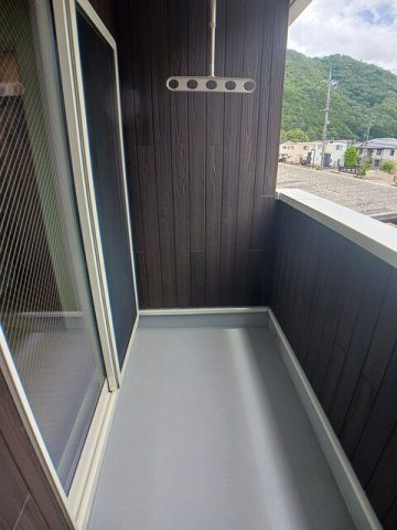 駅東館のバルコニー