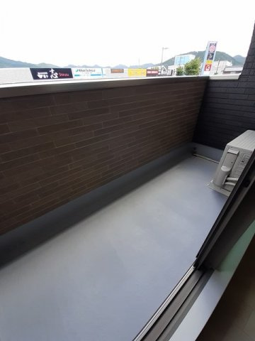 ボナールⅡのバルコニー