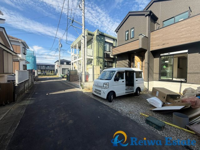 新築戸建　高座郡寒川町一之宮3丁目の前面道路含む現地写真
