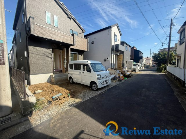 新築戸建　高座郡寒川町一之宮3丁目の前面道路含む現地写真