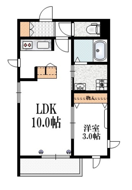 ノーブル志木の間取り|★間取図★
