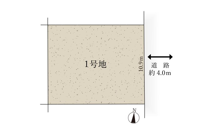 【土地図】 | 【AVANTIA　アバンティア】桂芝ノ下町1期　1号地