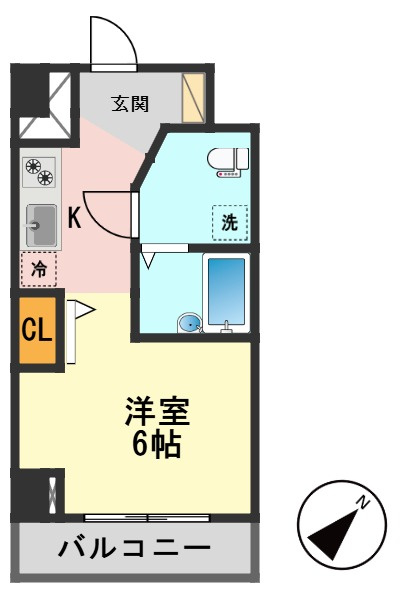 THEパームス新小岩の間取り