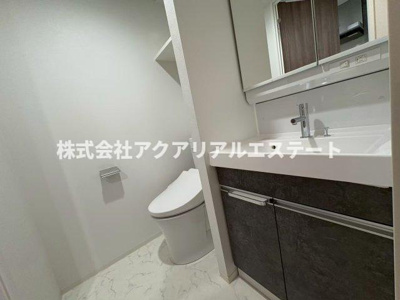 【洗面所】 | ルミークアン北上野
