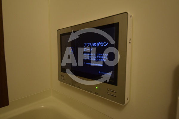 ディオレクレスト東心斎橋の設備|ディオレクレスト東心斎橋　浴室TV