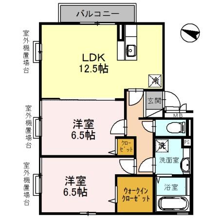 グレース寿の間取り