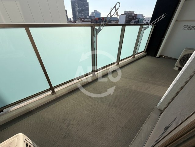 エステムエグゼ心斎橋のバルコニー|エステムエグゼ心斎橋　バルコニー