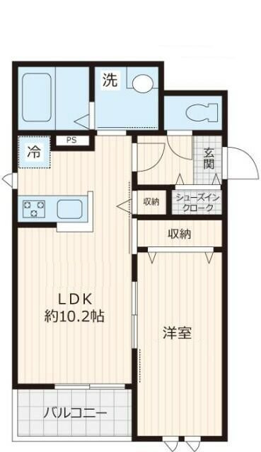 グランシャリオの間取り|間取りです。