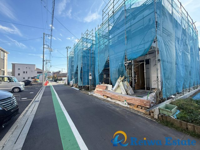 新築戸建　高座郡寒川町一之宮3丁目の前面道路含む現地写真