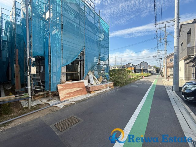 新築戸建　高座郡寒川町一之宮3丁目の前面道路含む現地写真