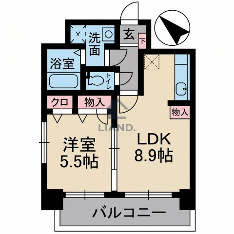 コンフォール博多駅南　東住吉小学校区の間取り|コンフォール博多駅南