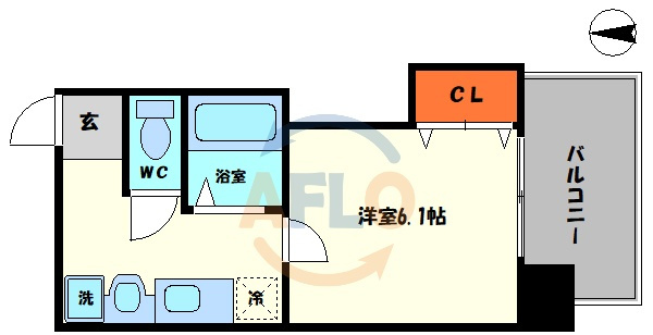 シティライフエイペックス大手通の間取り|シティライフエイペックス大手通　間取り