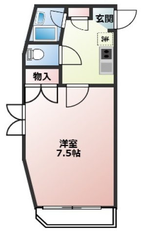 パークプレイス今8の間取り
