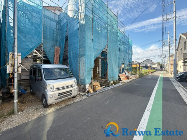 新築戸建　高座郡寒川町一之宮3丁目の前面道路含む現地写真