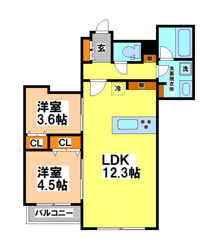 EDIT吉祥寺の間取り