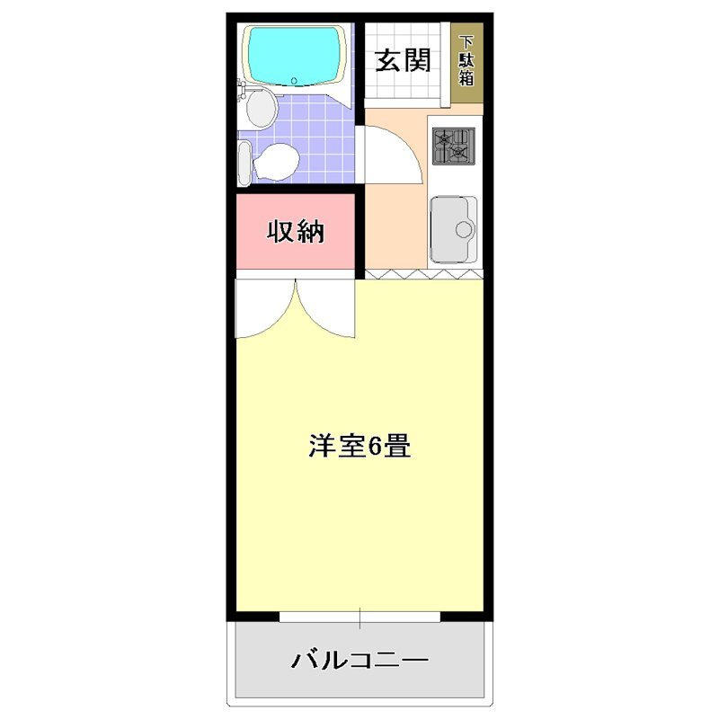 ピュアシティ清瀬の間取り